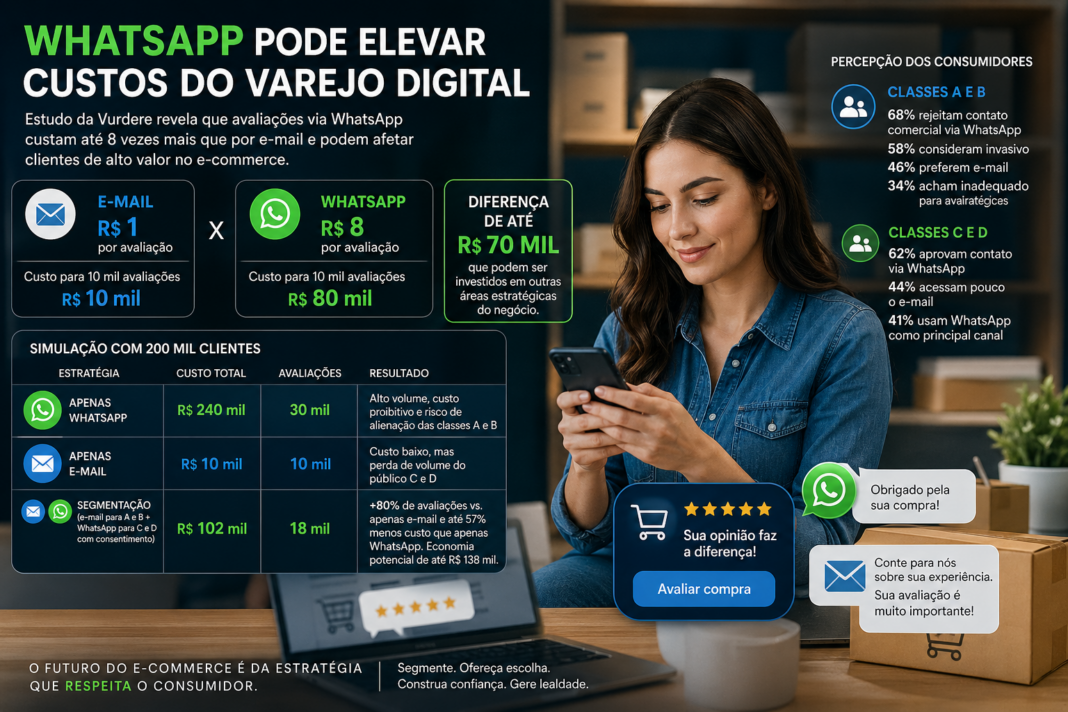 WhatsApp pode elevar custos do varejo digital